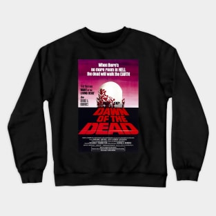 Dawn of the Dead 1978 Original Movie Poster Crewneck Sweatshirt